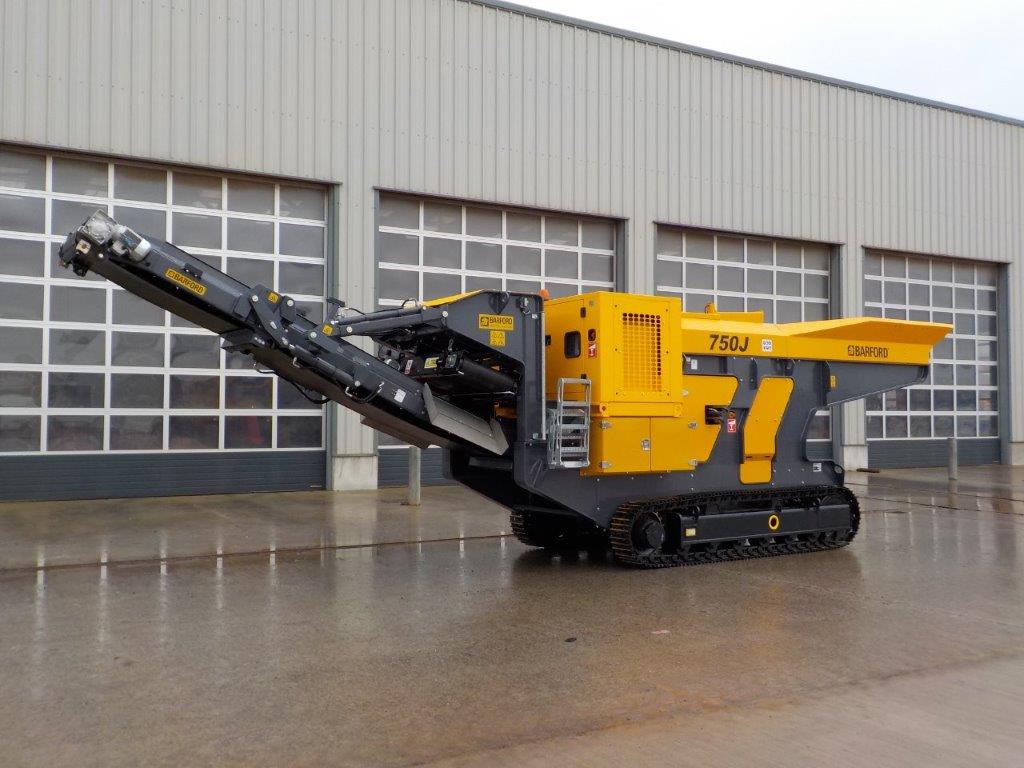 Barford 750J hybrydowa kruszarka szczękowa od Putz Recycling